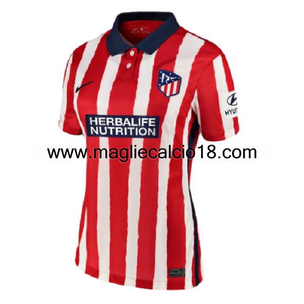 prima maglia atletico madrid donna 2020-2021